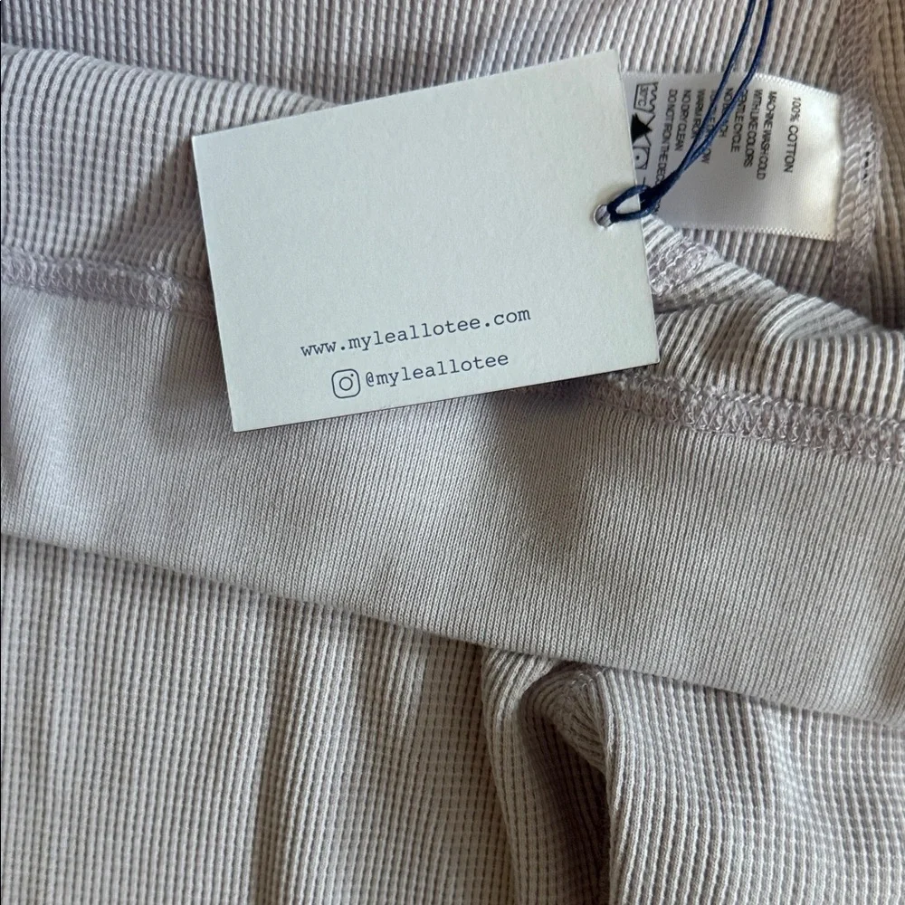 Women's Light Lavender Track Joggers - Casual Drawstring Pants - Picture 3 of 6